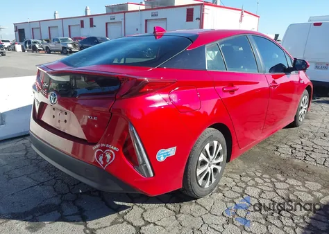 2021 Toyota Prius Prime Xle from USA, damaged, VIN JTDKAMFP1M3167201